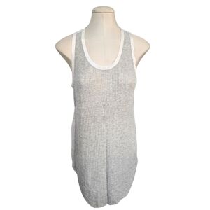 Rag & Bone tissue alpaca wool silk tank blouse cream Medium